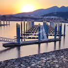 New Stable Pontoon Bridge Sea Aluminum Floating Docks Pier Water Systems Aluminum Deck Covers Floats