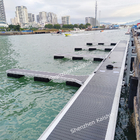 Custom Sizes Jet Ski Pontoon Dock Aluminium Floating Pontoon For Yacht Club