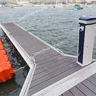 Marina Aluminium Floating Dock Finger Floating Pontoon Jetty Customized Thickness