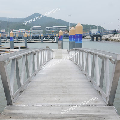 Marine Aluminum Gangway with 1.1m Handrail 400kg Load Capacity