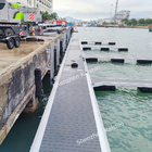 Aluminum Alloy  Floating Dock Pontoon Yacht Floating Bridge Approach Pier