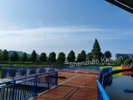 Marine Equipment Aluminium Alloy Main Pontoon And Finger Pontoon 15-20 Year Lifespan
