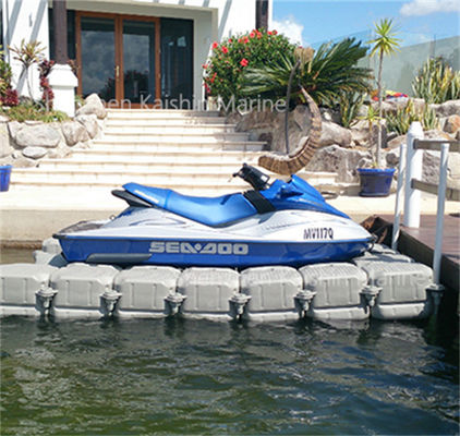 Modular Floating Dock Cube with 350 Kg Per Square Meter Load Capacity and Non-Slip Textured Surface Made from High-Density Polyethylene
