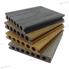 WPC Recyclable Hollow HDPE Plastic Wpc Decking Exterior Wood Plastic Composite Outdoor Flooring For Garden