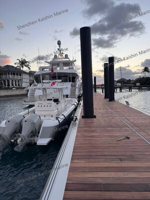 Marine-grade Aluminum Alloy 6061 T6 Finger Dock Floating Pontoon with Scratch Resistant Surface and Customized Size