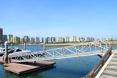 Long-Lasting Marine Aluminum Gangways Ramps Yacht Boat Floating Dock Pontoon Platform