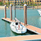 Marina PE Modular Floating Dock Boat / Ship Floating Aluminum Gangway