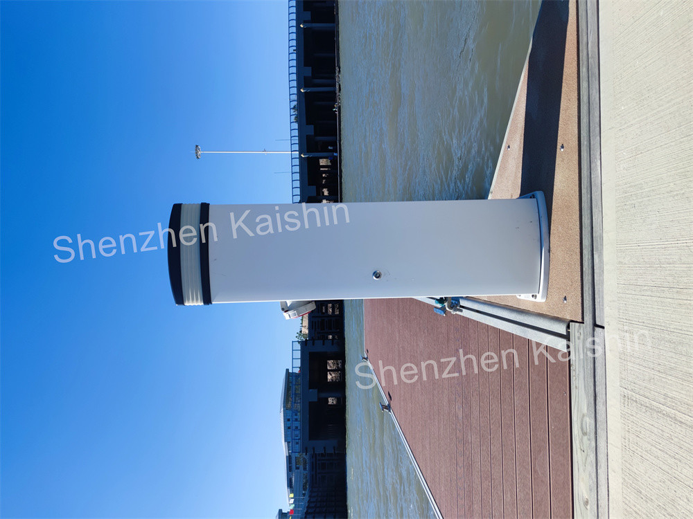 Kaishin Marina Plastic Dock Water Power Pedestal With Pontoon Decking Power and Water Pedestal Marine Service Bollard