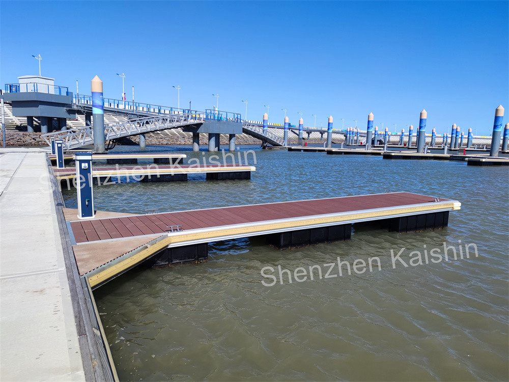 Marina Aluminium Floating Dock Aluminum Gangway Dock Customized