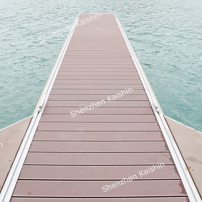 Design Personalizável Doca Flutuante para Dedos para Passarela Flutuante de Marina com Defensas de Borracha